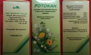 Ротокан инструкция по применению для полоскания зубов